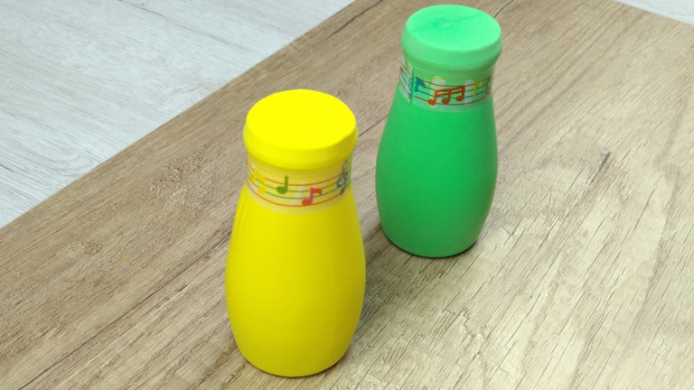 Maraca - Sonajero con materiales reciclados