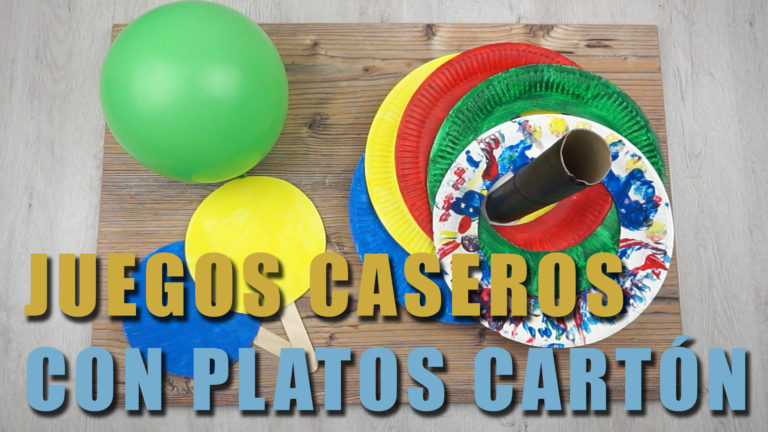 Juego casero para niños, juego del aro y paleta para grobos