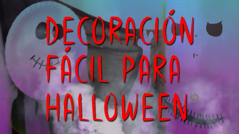 Decoración fácil para halloween