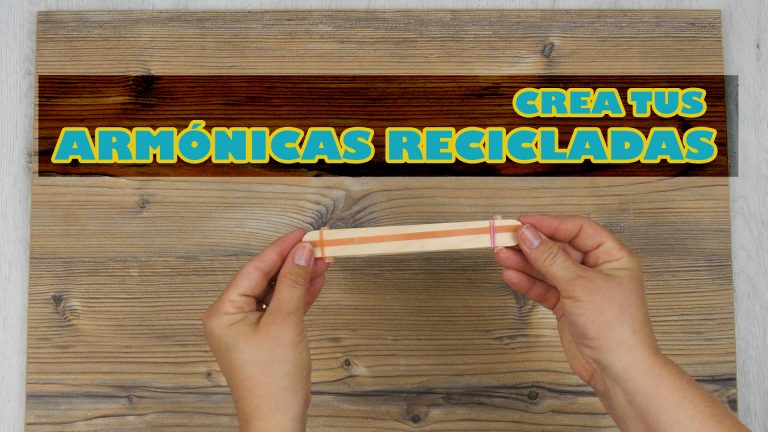 ¡Aprende a hacer armónicas recicladas con tus hijos y disfruten juntos de la música!